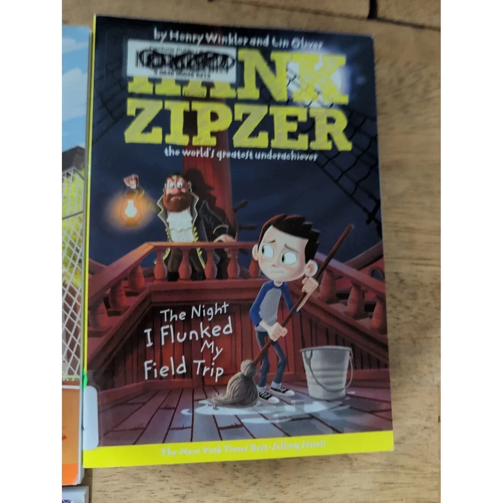 Hank Zipzer Henry Winkler Lin Oliver Books 1-10 Paperback Lot Mid Leve Missing 9
